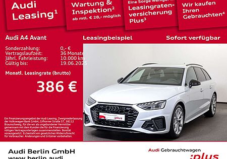 Audi A4 S line 35 TFSI S tr. NAVI RFK VIRTUAL