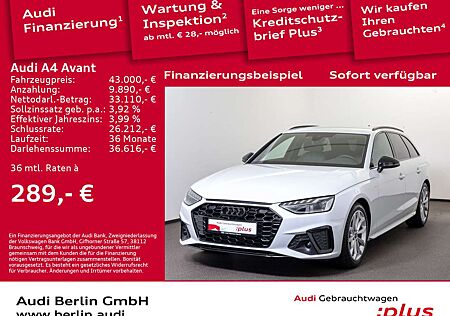 Audi A4 S line 35 TFSI S tr. NAVI RFK VIRTUAL