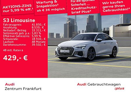 Audi S3 TFSI quattro S tronic LED Navi Temp