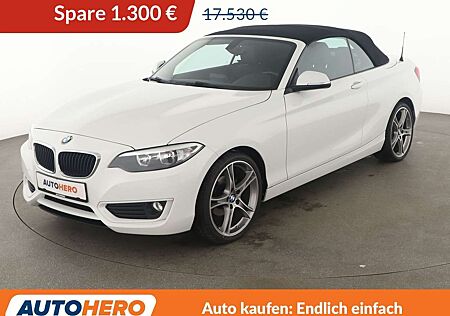 BMW 218 i Advantage*TEMPO*PDC*SHZ*