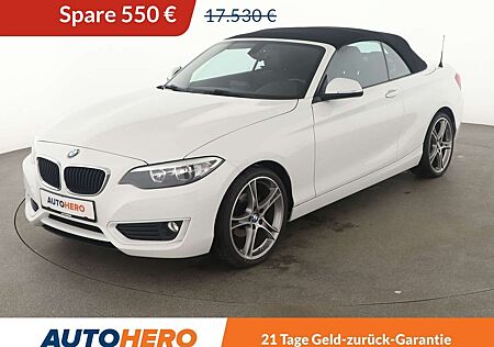 BMW 218 i Advantage*TEMPO*PDC*SHZ*