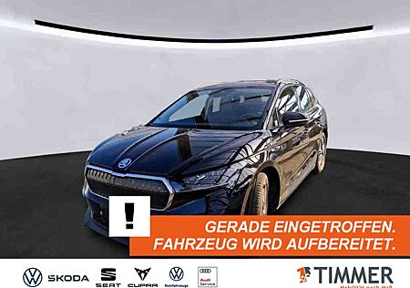 Skoda Enyaq gebraucht kaufen Skoda Enyaq iV 60 Suite *AHK *MATRIX *RKAM *LEDER *ACC *LM *N