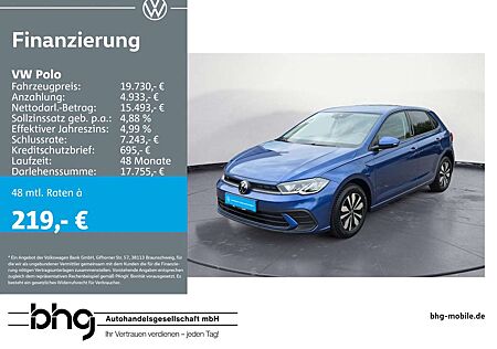 VW Polo Volkswagen 1.0 TSI OPF Move App-Connect Wireless