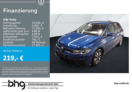 VW Polo Volkswagen 1.0 TSI OPF Move App-Connect Wireless