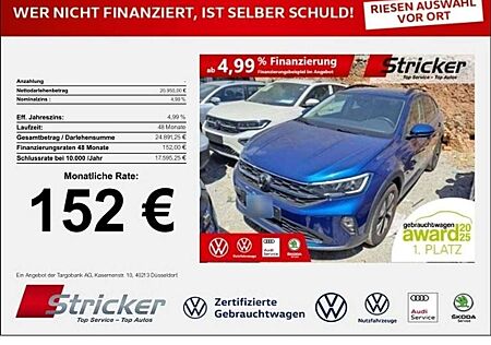 VW Taigo Volkswagen Life 1.0 TSI DSG 152,-ohne Anzahlung Kamera App-C
