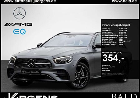 Mercedes-Benz E 300 de T 4M AMG/Wide/LED/Pano/AHK/Burm/Night