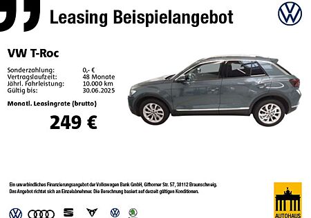 VW T-Roc Volkswagen 1.5 TSI Style DSG *MATRIX*NAVI*R-CAM*