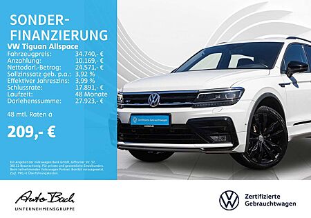 VW Tiguan Allspace Volkswagen 2.0 TDI DSG Highline R-Line Blac