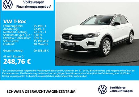 VW T-Roc Volkswagen sport 1.5 TSI *ACC*AHK*PANO*StdHz*8-fach*