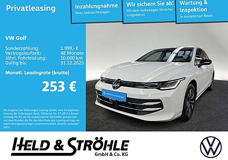 VW Golf Volkswagen 8 GOAL 1.5 eTSI DSG LED KAM APP TRAVEL SIDE