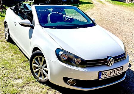 VW Golf Cabriolet Volkswagen Golf VI Cabrio Diesel Cabrio 1.6 TDI BlueMotion Te