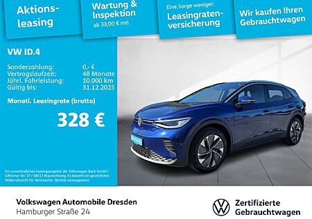 VW ID.4 Volkswagen Pure IQ.LIGHT HUD HARMAN FSHZG WÄRMEPUMPE