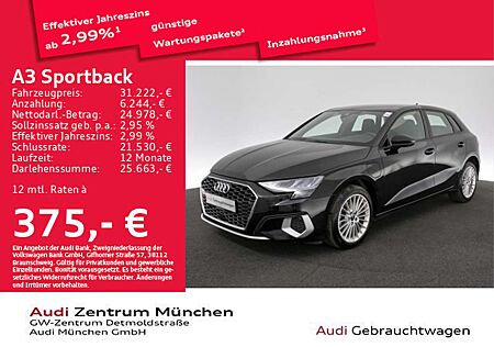Audi A3 40 TFSI e S tronic advanced S line