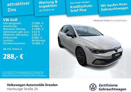 VW Golf Volkswagen VIII Active 1.0 TSI DSG LED NAV ACC SIDE