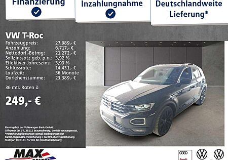 VW T-Roc Volkswagen 1.5 TSI DSG SPORT LED+PANO+KAM+AHK+PDC