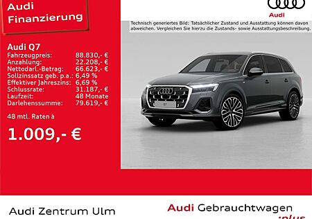 Audi Q7 SUV S line 55 TFSI qu 7SITZE AHK PANO STHZ