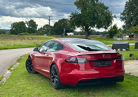 Tesla Model S Plaid=NP143.070EU/Red Multi-Coat/Yoke/FSD=Voll/21"