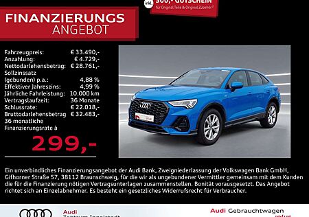 Audi Q3 Sportback 35 TDI 2x S line LED ACC AHK NAVI S line