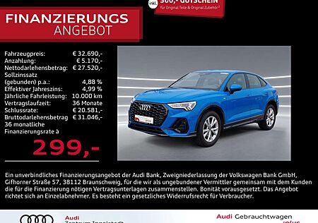 Audi Q3 Sportback 35 TDI 2x S line LED ACC AHK NAVI S line