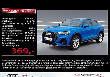 Audi Q3 Sportback 35 TDI 2x S line LED ACC AHK NAVI S line