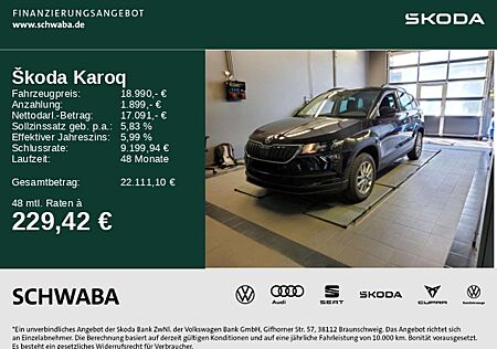 Skoda Karoq Ambition 1.5 TSI *GRA*NAVI*8-fach bereift