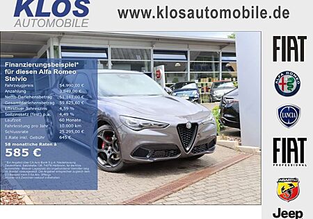 Alfa Romeo Stelvio VELOCE 2.2 DIESEL 16V 210 PS AT8 Q4 SCHIEBEDACH AH