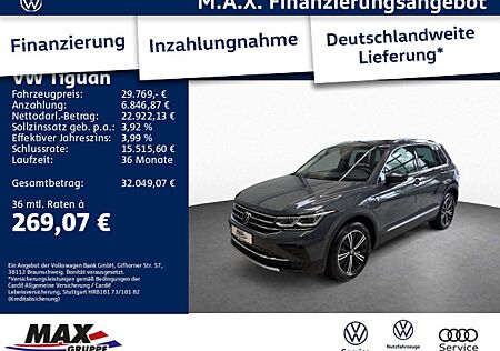 VW Tiguan Volkswagen 1.4 TSI Elegance eHybrid MATRIX+PANO+KAM+