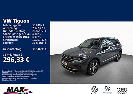 VW Tiguan Volkswagen 1.4 TSI Elegance eHybrid MATRIX+PANO+KAM+