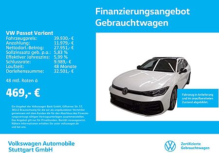 VW Passat Variant Volkswagen 2.0 TDI R-Line DSG Navi AHK