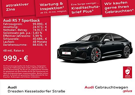 Audi RS7 7 441(600) kW(PS) tiptronic