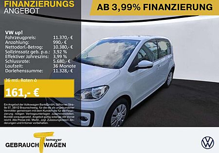 VW Up Volkswagen ! 1.0 MPI MOVE ! KLIMA KAMER SITZH PDC