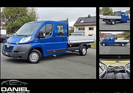 Peugeot Boxer gebraucht kaufen Peugeot Boxer 120 HDi Doppelkabine Pritsche/Lang 7-SITZE
