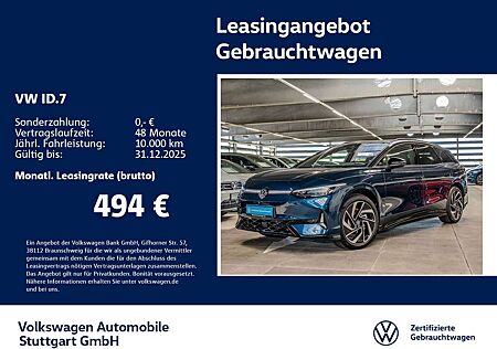 VW ID.7 Volkswagen Tourer GTX Navi AHK Kamera P-Dach