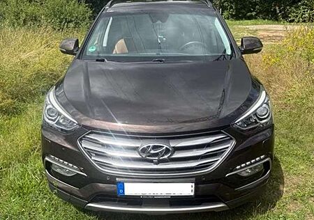 Hyundai Santa Fe blue 2.2 CRDI 4WD AutomatikPremium