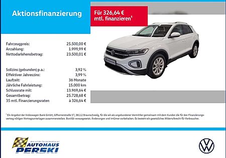 VW T-Roc Volkswagen 1.5 TSI Style DSG KLIMA, NAVI, LED