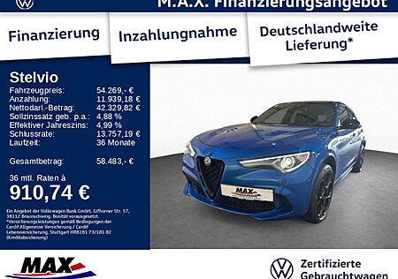 Alfa Romeo Stelvio QUADRIFOGLIO Q4 2.9 V6 BI-TURBO PANO+H&K