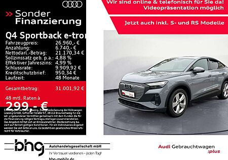 Audi Q4 e-tron Q4 Sportback 35 e-tron LED/ACC/Kamera/Interface/