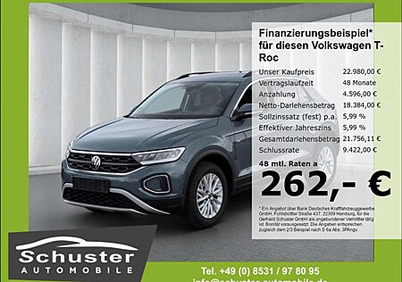 VW T-Roc Volkswagen Life 1.0TSI*LED Navi digCockp SHZ VKZ-Erk