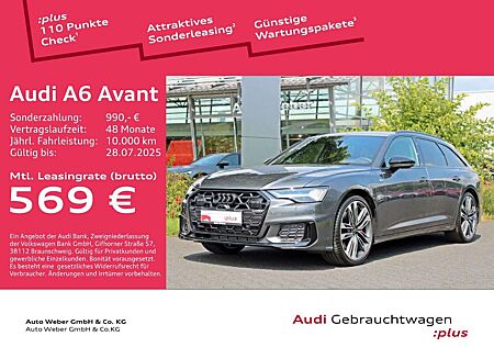 Audi A6 Avant 55TFSIe qu S LINE BLACK B&O AHK HuD ACC