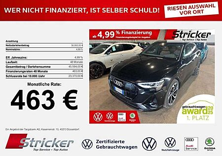 Audi e-tron 55 Sportback S-Line 463,-ohne Anzahlung Pano Matr