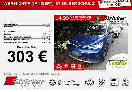 VW ID.4 Volkswagen Pro Performance 150/77 303,-ohne Anzahlung Navi I