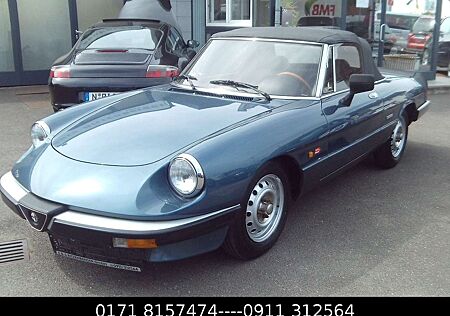 Alfa Romeo Spider Scheunenfund H-Zulassung 71`tkm