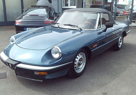 Alfa Romeo Spider Scheunenfund H-Zulassung 71`tkm