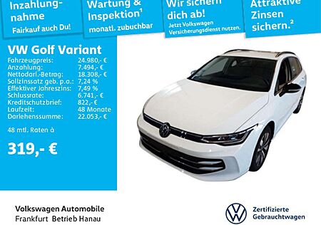 VW Golf Variant Volkswagen Golf VIII Variant 1.5 TSI Goal Navi Sprachassist