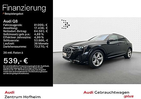 Audi Q8 55 TFSIe qu S line tip*Air*B&O*HUD*Matrix*Vir