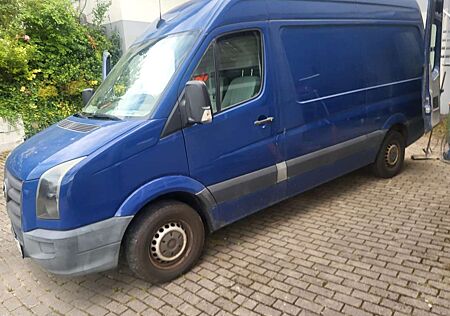 VW Crafter Volkswagen Kasten Hochdach, mit Anhängerkupplung