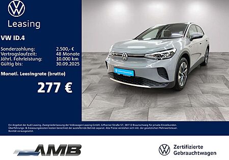 VW ID.4 Volkswagen Pure LED/Assistenzpak/Navi/Sitzhzg/RFKamera