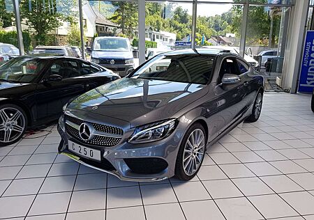 Mercedes-Benz C 250 COUPE AMG LED NAVI SPUR TOTWINKEL PANO