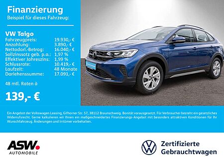 VW Taigo Volkswagen Life 1,0 TSI LED NAVI PDC SHZ VC