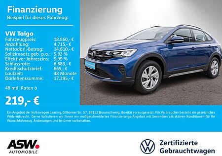 VW Taigo Volkswagen Life 1,0 TSI LED NAVI PDC SHZ VC